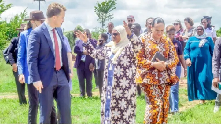 NAIBU WAZIRI WA NORWAY KUTEMBELEA KITUO CHA GESI CHA LINDI LNG