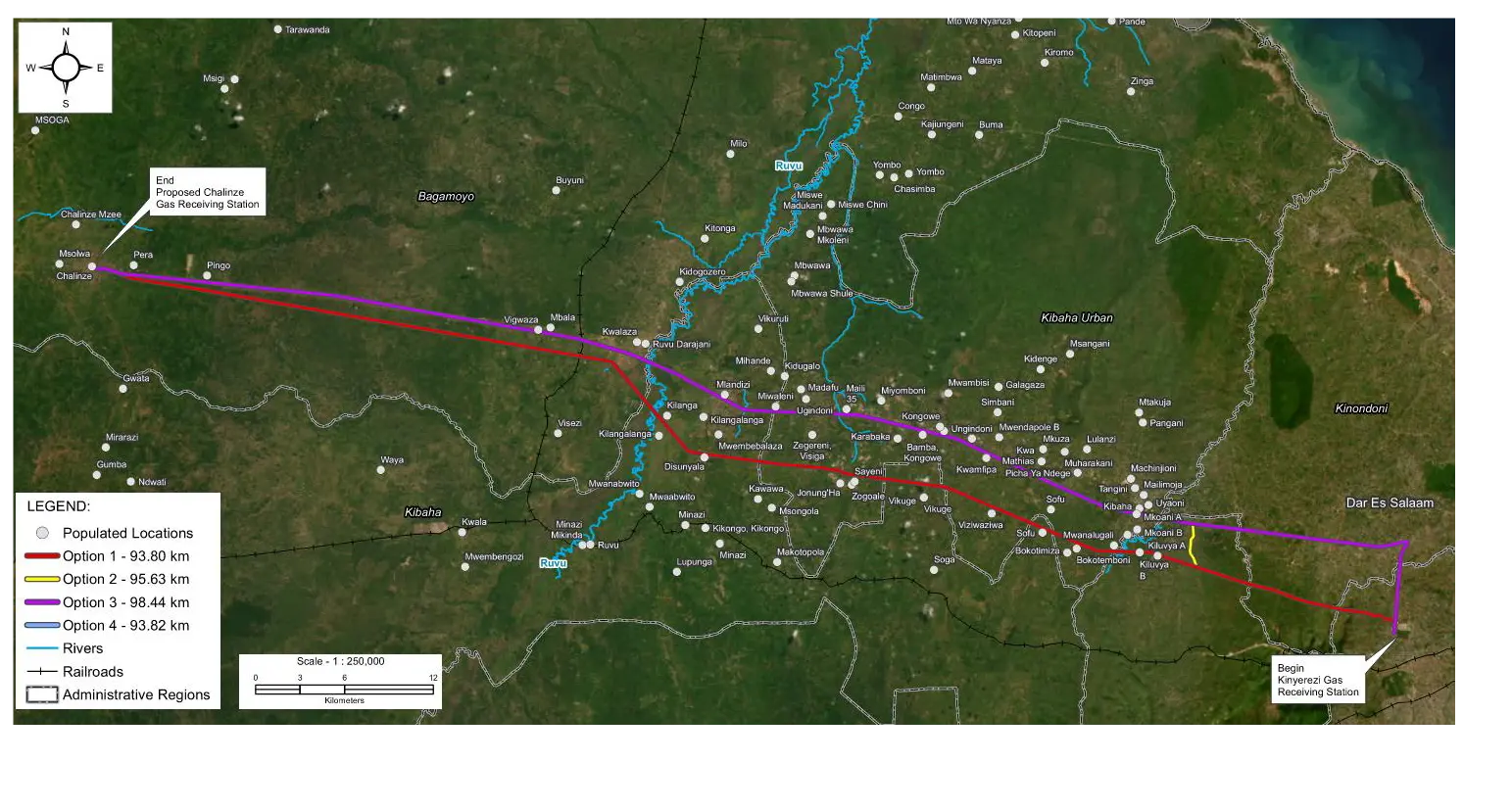 CONSTRUCTION OF HIGH PRESSURE NATURAL GAS TRANSMISSION PIPELINE FROM KINYEREZI GAS RECEIVING STATION...